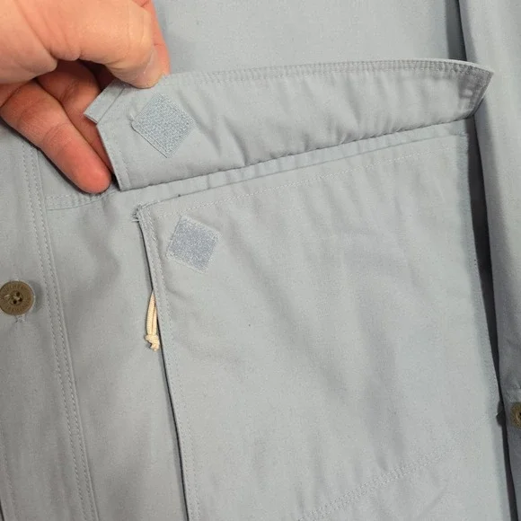 Arborwear‎ Shirt Mens 2XL Double Pocket Long sleeve Tree Climb blue outdoor - Picture 5 of 10